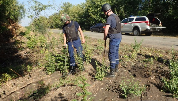 Піротехніками на Луганщині вилучено 17 одиниць вибухонебезпечних предметів 