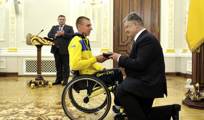 Президент нагородив членів української збірної – призерів «Ігор Нескорених» Президент нагородив членів української збірної – призерів «Ігор Нескорених»