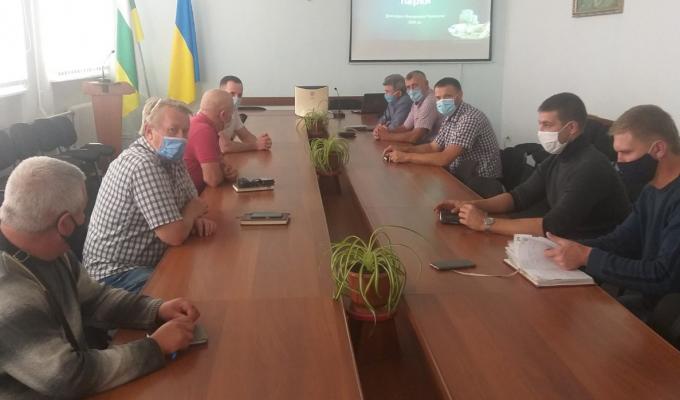 Робоча зустріч із сільгоспвиробниками району Робоча зустріч із сільгоспвиробниками району