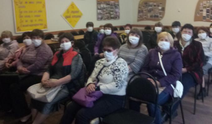 Нарада серед соціальних робітників району Нарада серед соціальних робітників району