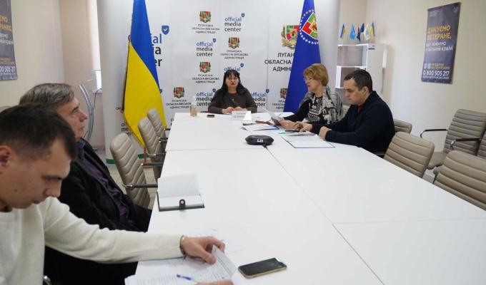 В. о. заступника голови Старобільської РВА Луганської області Ганна ГОЛЕНІЩЕВА взяла участь у засіданні Координаційного центру підтримки цивільного населення при Луганській обласній військовій адміністрації В. о. заступника голови Старобільської РВА Луганської області Ганна ГОЛЕНІЩЕВА взяла участь у засіданні Координаційного центру підтримки цивільного населення при Луганській обласній військовій адміністрації