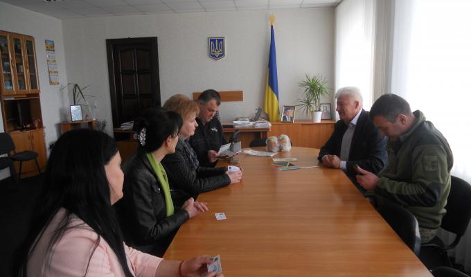 Зустріч з делегацією Костопільського району Зустріч з делегацією Костопільського району