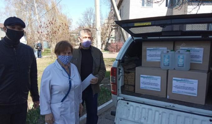 Допомога аграріїв медичній галузі району Допомога аграріїв медичній галузі району