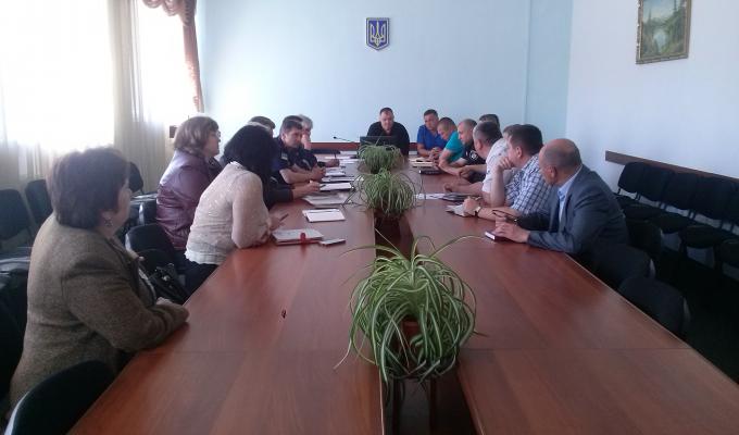 Відбулося позачергове засідання районної комісії з питань техногенно-екологічної безпеки і надзвичайних ситуацій Відбулося позачергове засідання районної комісії з питань техногенно-екологічної безпеки і надзвичайних ситуацій
