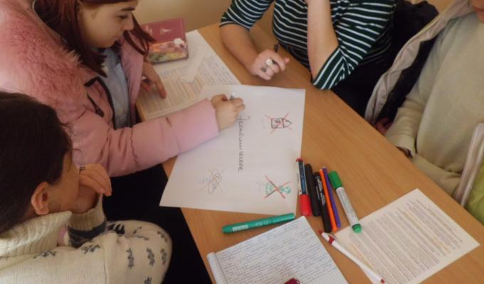 Заняття з елементами тренінгу «Ми за життя без насильства» Заняття з елементами тренінгу «Ми за життя без насильства»