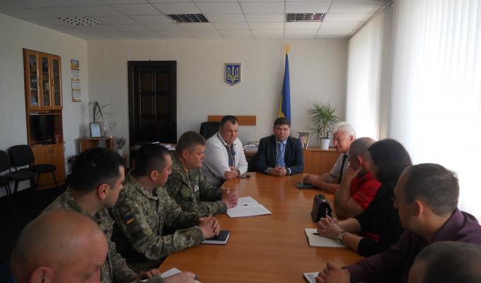 Нарада у голови Старобільської райдержадміністрації Нарада у голови Старобільської райдержадміністрації