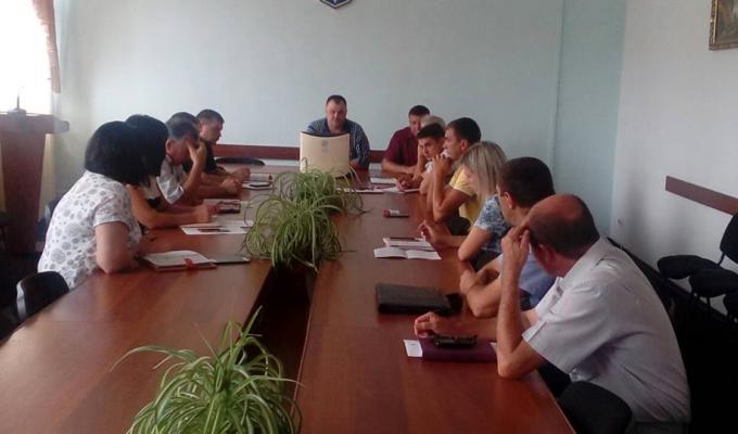 Відбулося позачергове засідання районної комісії з питань ТЕБ і НС Відбулося позачергове засідання районної комісії з питань ТЕБ і НС