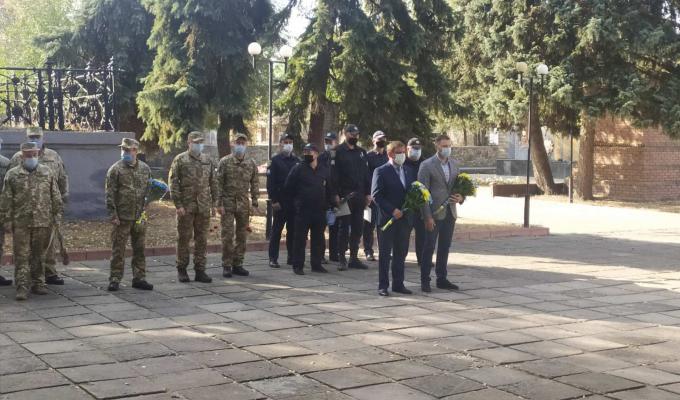 Урочистий захід з нагоди святкування Дня захисника України та Дня українського козацтва Урочистий захід з нагоди святкування Дня захисника України та Дня українського козацтва