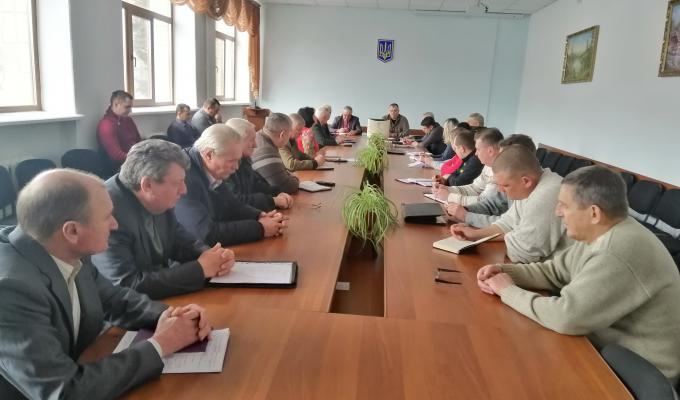 Відбулося позачергове засідання районної комісії з питань техногенно-екологічної безпеки та надзвичайних ситуацій Відбулося позачергове засідання районної комісії з питань техногенно-екологічної безпеки та надзвичайних ситуацій