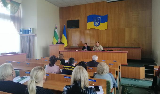 Оперативна нарада Старобільської райдержадміністрації Оперативна нарада Старобільської райдержадміністрації
