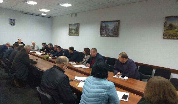 Відбулося чергове засідання районної комісії з питань техногенно-екологічної безпеки та надзвичайних ситуацій Відбулося чергове засідання районної комісії з питань техногенно-екологічної безпеки та надзвичайних ситуацій