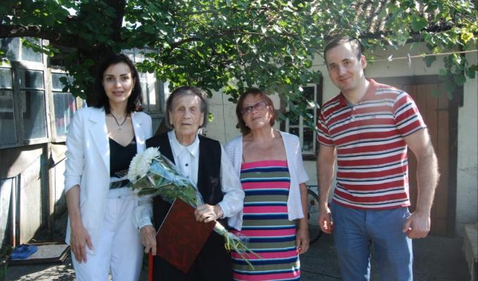 Ще одна жителька Старобільщини відзначила 100-річний ювілей Ще одна жителька Старобільщини відзначила 100-річний ювілей