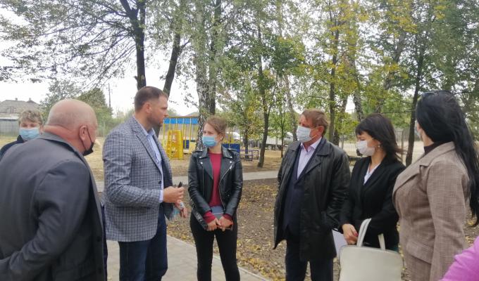 Робоча поїздка в село Лиман Робоча поїздка в село Лиман