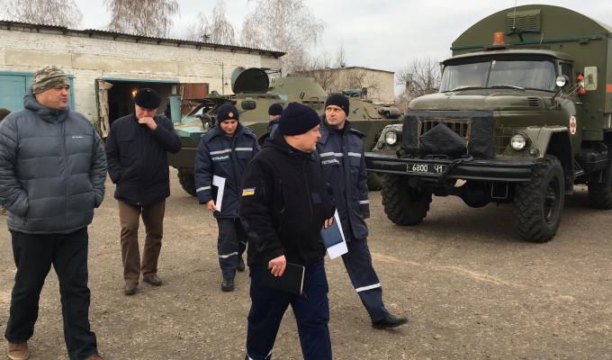 Відбулися тренування сил цивільного захисту з метою визначення готовності району до проходження осінньо-зимового періоду 2018-2019 років