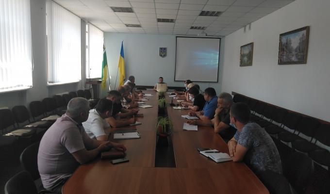 Позачергове засідання районної комісії з питань техногенно-екологічної безпеки і надзвичайних ситуацій Позачергове засідання районної комісії з питань техногенно-екологічної безпеки і надзвичайних ситуацій