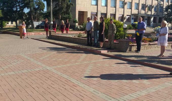 Відбулись урочистості з нагоди Дня Державного Прапора України