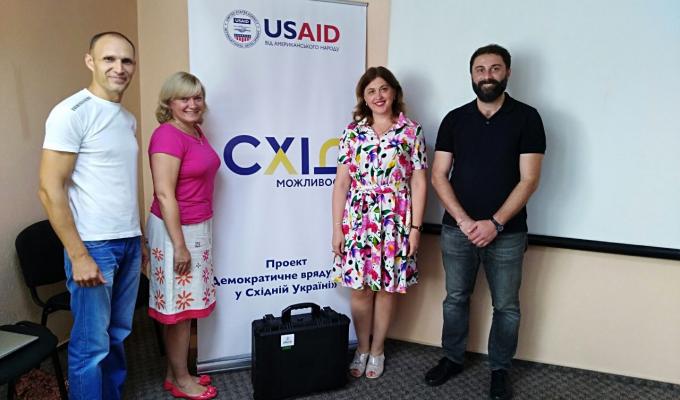Тренінг в рамках Проекту USAID «Демократичне врядування у Східній Україні» (DGE) Тренінг в рамках Проекту USAID «Демократичне врядування у Східній Україні» (DGE)