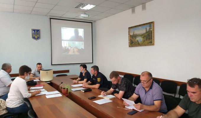 Засідання Державної надзвичайної протиепідемічної комісії при Старобільській РДА Засідання Державної надзвичайної протиепідемічної комісії при Старобільській РДА