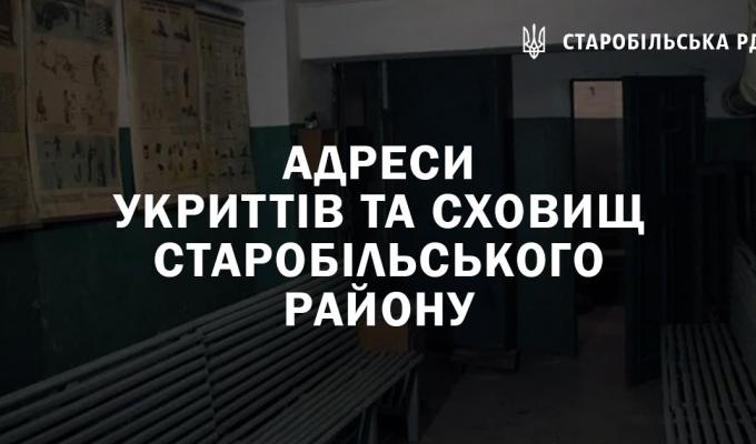 Перелік укриттів та сховищ по громадам Перелік укриттів та сховищ по громадам