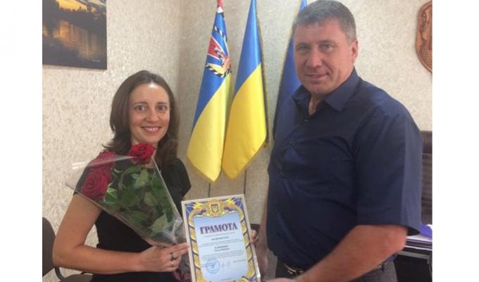 Привітали нотаріусів Марківщини Привітали нотаріусів Марківщини