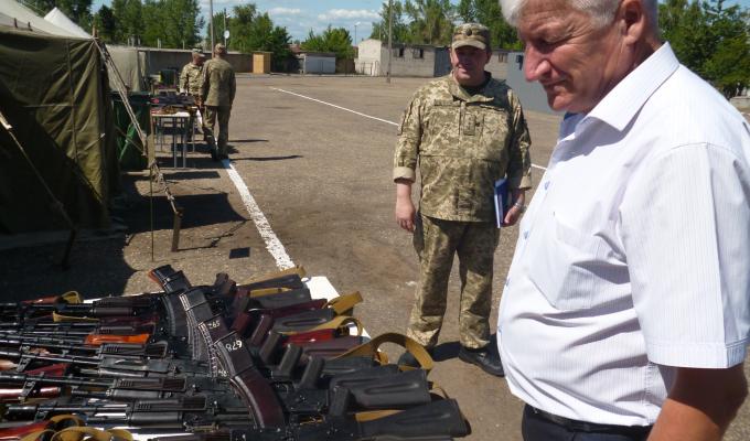 Розпочате військове навчання військовозобов’язаних Розпочате військове навчання військовозобов’язаних