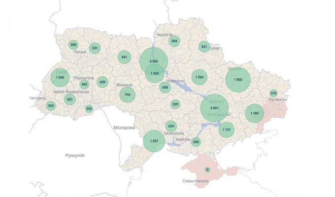 Державна податкова служба створила Податкову карту України