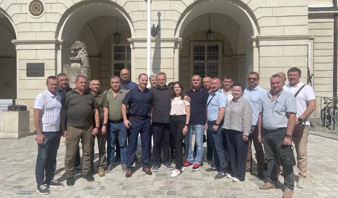 Делегація представників Старобільщини завітала до Львова Делегація представників Старобільщини завітала до Львова