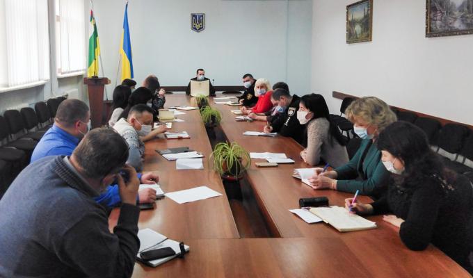 Засідання районної комісії з питань техногенно-екологічної безпеки і надзвичайних Засідання районної комісії з питань техногенно-екологічної безпеки і надзвичайних