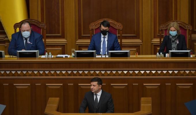 Послання Президента України Володимира Зеленського до Верховної Ради про внутрішнє і зовнішнє становище України Послання Президента України Володимира Зеленського до Верховної Ради про внутрішнє і зовнішнє становище України
