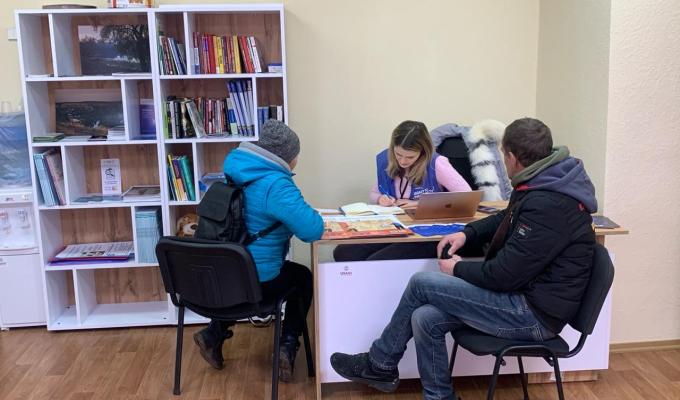 Консультаційні послуги у  гуманітарному хабі у місті Київ