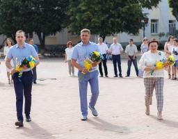 В Старобільську проведено урочистий захід до Дня Конституції України