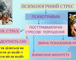 Надання екстреної психологічної допомоги (самодопомоги) під час перебування в екстремальних ситуаціях