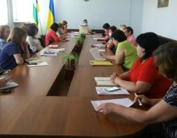 Засідання міжвідомчої  робочої групи з питань охорони дитинства  та розвитку системи соціальних послуг  для підтримки дітей і сімей у районі