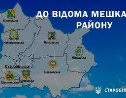 До відома мешканців району