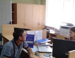 Прийом громадян спеціалістом управління Пенсійного фонду