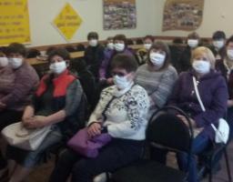 Нарада серед соціальних робітників району