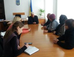 Робоча зустріч голови Старобільської РДА з мешканцями села Курячівка з питання можливого створення Підгорівської сільської об’єднаної громади