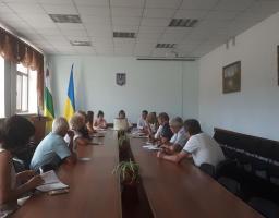 Засідання районної ради підприємців в Старобільському районі із нагоди проведення і святкування Дня підприємця