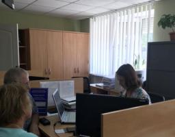 Прийом громадян спеціалістом управління Пенсійного фонду