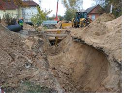 Усунення наслідків реконструкції колектора