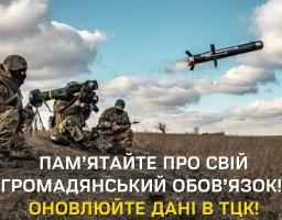 Пам'ятайте про конституційний обов'язок громадян України по захисту ВІТЧИЗНИ!