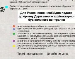 Порядок Узаконення самочинного будівництва