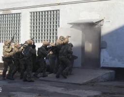СБУ відпрацювала дії при можливому нападі терористів в ООС