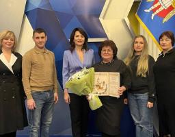Колектив Старобільського гуманітарного хабу отримав почесну грамоту від київського міського голови