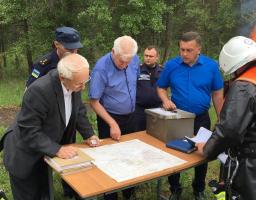 Відбулися практичні навчання з гасіння лісових пожеж з залученням служб цивільного захисту Старобільського району