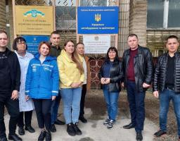 Координаційний центр надання допомоги ВПО з Луганщини відвідала Катерина Безгинська