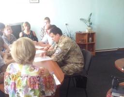 Перше засідання новоутвореної спостережної комісії при Старобільській райдержадміністрації