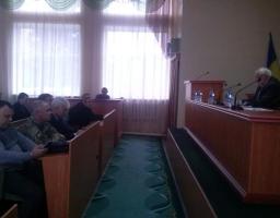 Звітно-виборча конференція Старобільської районної громадської організації ветеранів Афганістану