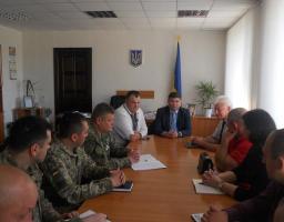 Нарада у голови Старобільської райдержадміністрації