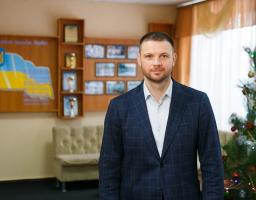 Привітання голови Старобільської РДА Віталія Кононова з новорічними святами